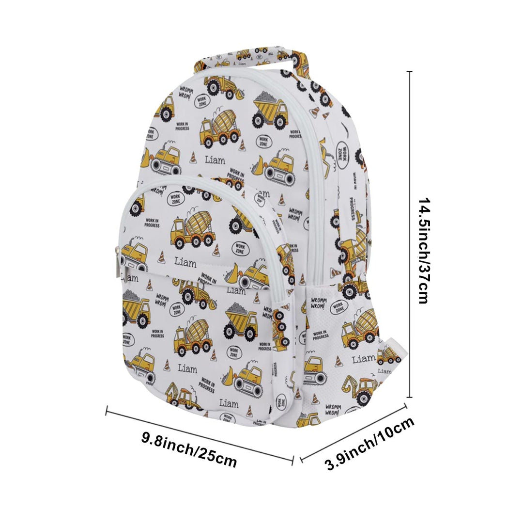 Personalised Toddler Backpack - Canvas - Urbanhex
