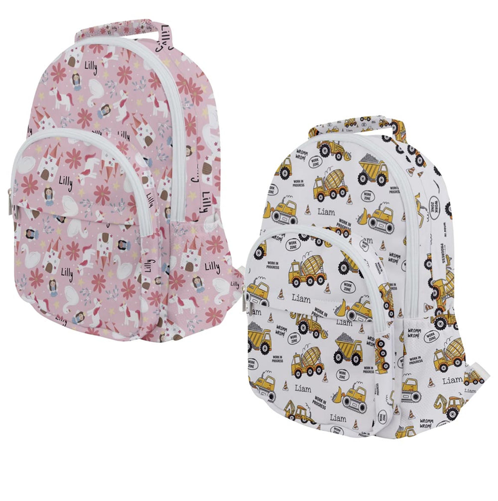 Personalised Toddler Backpack - Canvas - Urbanhex